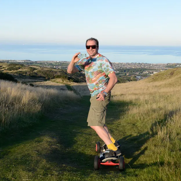 Mountian Boarding Arthurs Seat — photograph 17 of 43