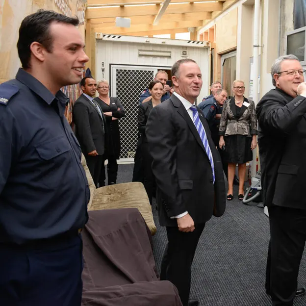 John Keys two visits to New Zealand Fire Service — photograph 26 of 87