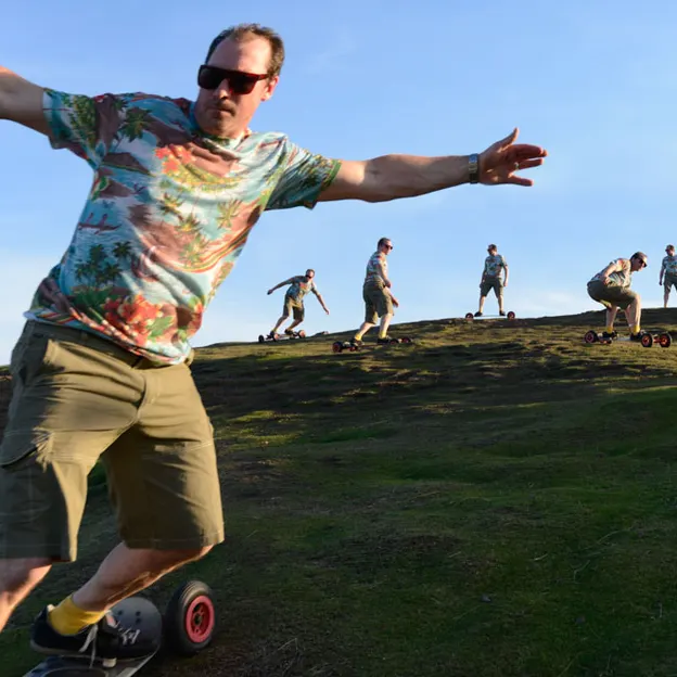 Mountian Boarding Arthurs Seat — photograph 15 of 43