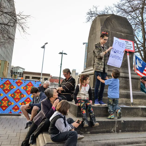 Stop The GCSB Bill Protest — photograph 35 of 48