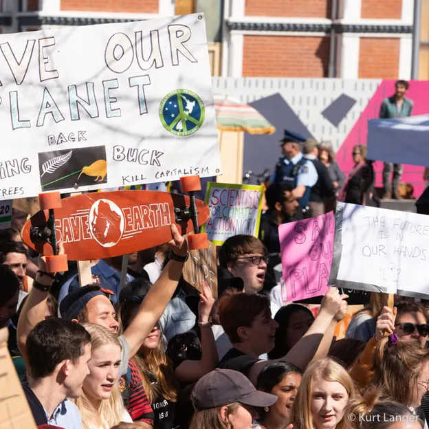 Strike for Climate Christchurch 27.09.2019 — photograph 30 of 83