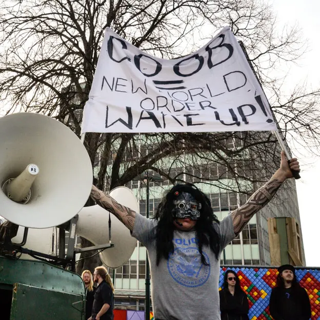 Stop The GCSB Bill Protest — photograph 44 of 48