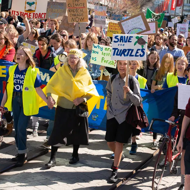 Strike for Climate Christchurch 27.09.2019 — photograph 35 of 83