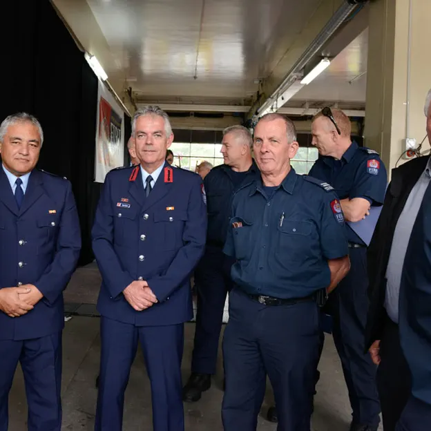 John Keys two visits to New Zealand Fire Service — photograph 83 of 87