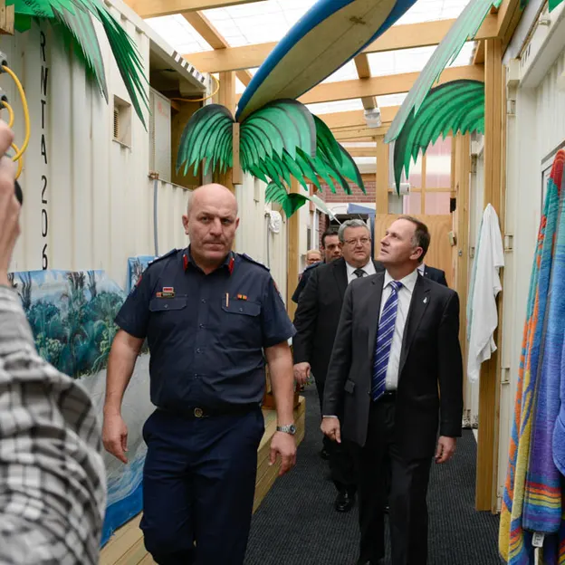 John Keys two visits to New Zealand Fire Service — photograph 29 of 87