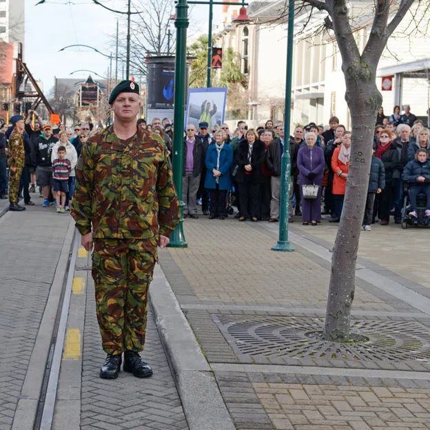 The Day The Christchurch Defence Force Left The City — photograph 21 of 39