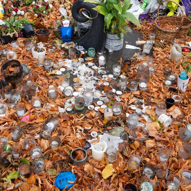 The Memorial Wall In The Rain 5.04.2019 — photograph 16 of 30