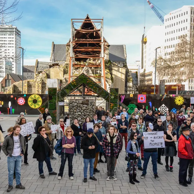 Stop The GCSB Bill Protest — photograph 18 of 48