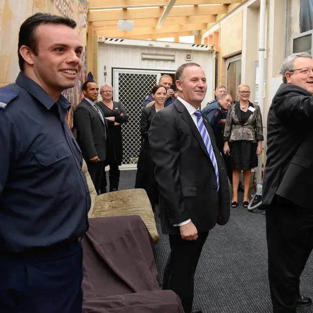 John Keys two visits to New Zealand Fire Service — photograph 27 of 87