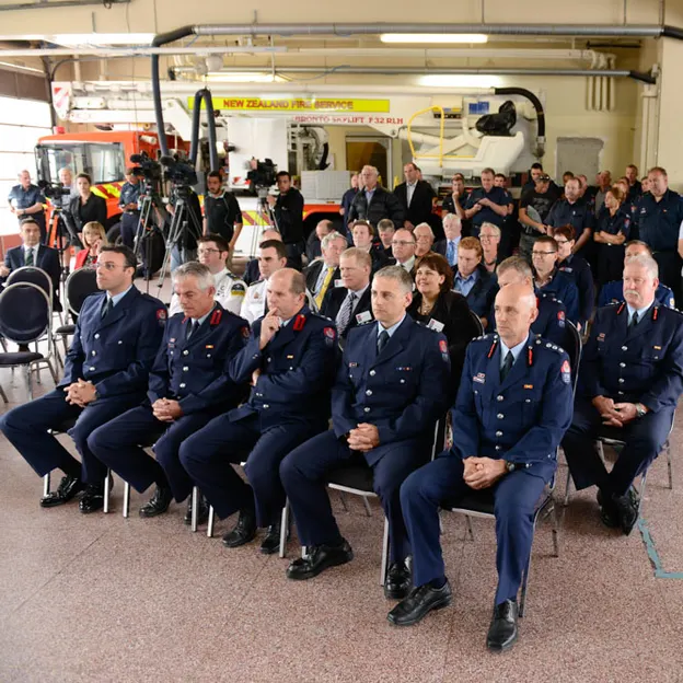John Keys two visits to New Zealand Fire Service — photograph 59 of 87