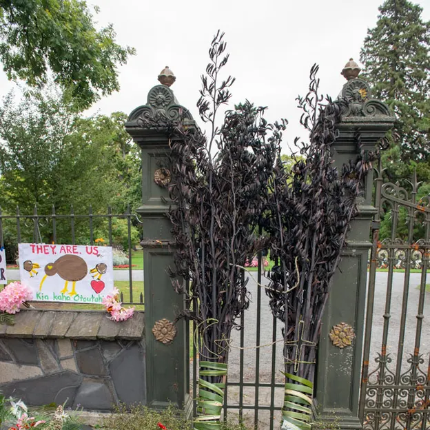 Day 3 - Memorial Flower Wall For The First Time — photograph 23 of 28