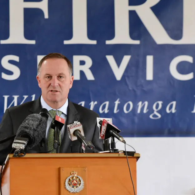 John Keys two visits to New Zealand Fire Service — photograph 64 of 87