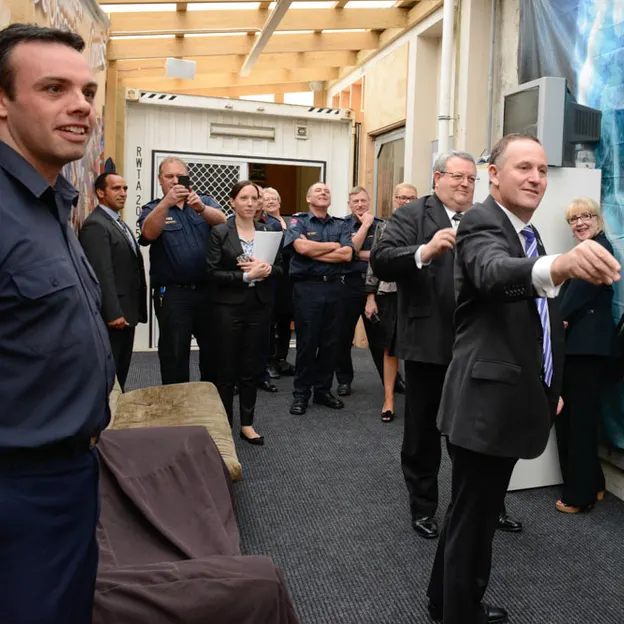 John Keys two visits to New Zealand Fire Service — photograph 23 of 87