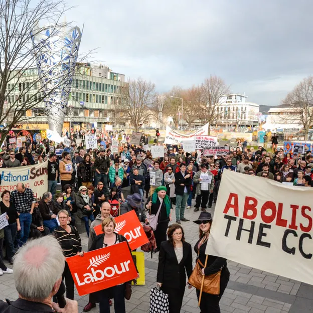 Stop The GCSB Bill Protest — photograph 13 of 48