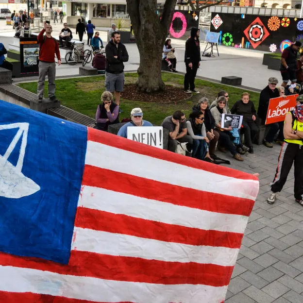 Stop The GCSB Bill Protest — photograph 16 of 48
