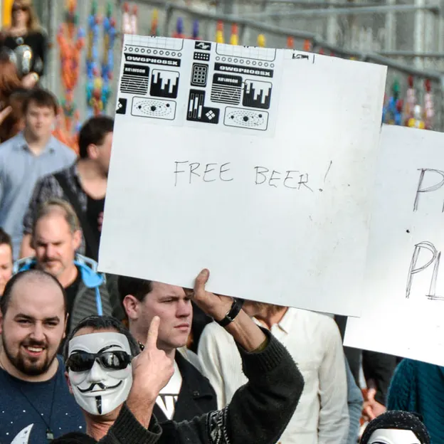 Stop The GCSB Bill Protest — photograph 11 of 48
