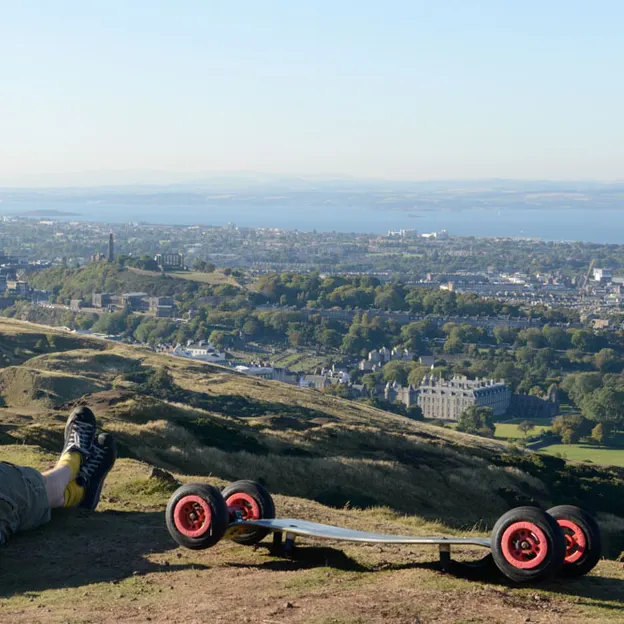 Mountian Boarding Arthurs Seat — photograph 20 of 43