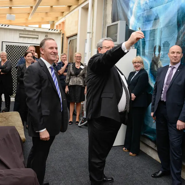 John Keys two visits to New Zealand Fire Service — photograph 25 of 87