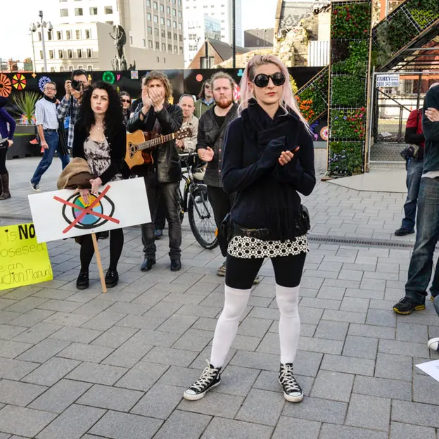 Stop The GCSB Bill Protest — photograph 26 of 48