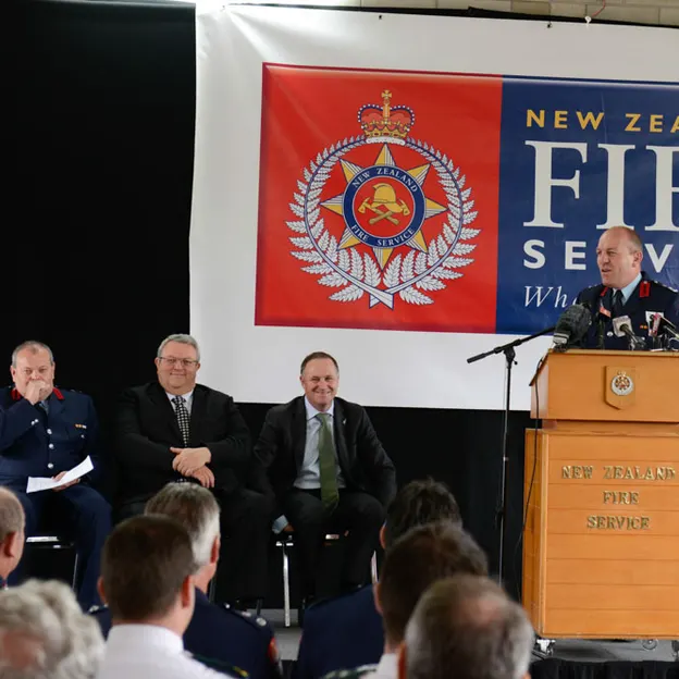 John Keys two visits to New Zealand Fire Service — photograph 72 of 87