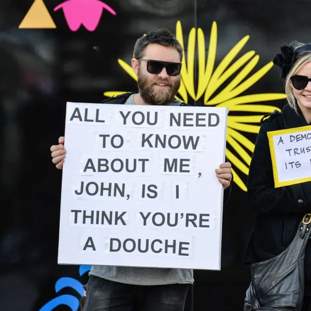 Stop The GCSB Bill Protest — photograph 22 of 48