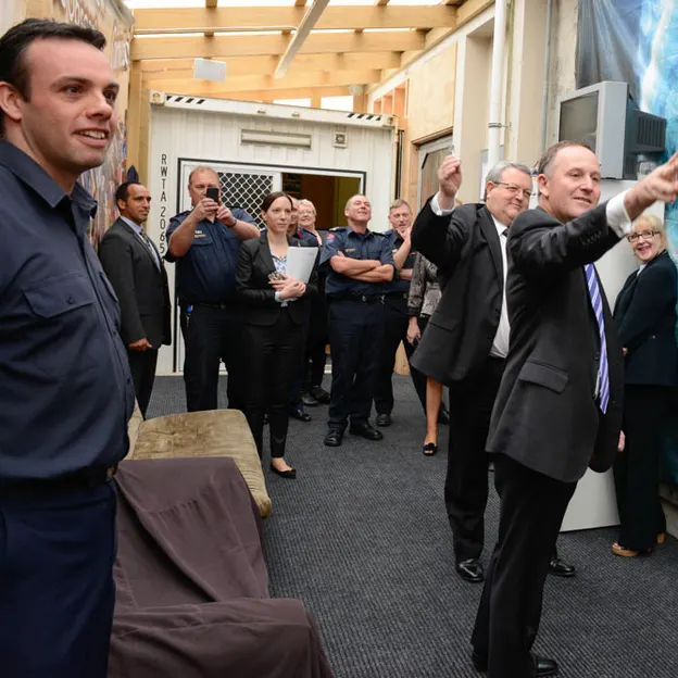 John Keys two visits to New Zealand Fire Service — photograph 22 of 87