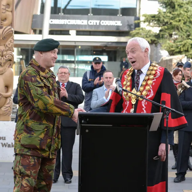 The Day The Christchurch Defence Force Left The City — photograph 24 of 39