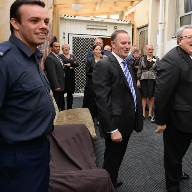John Keys two visits to New Zealand Fire Service — photograph 28 of 87