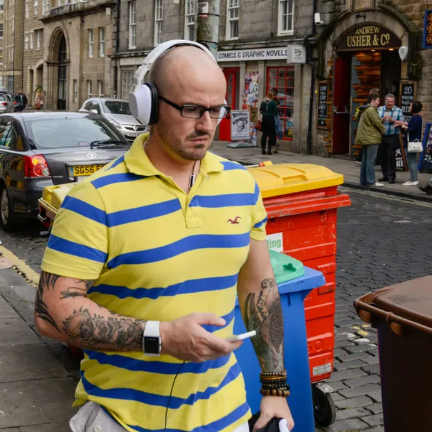 People Wearing Headphones — photograph 13 of 20