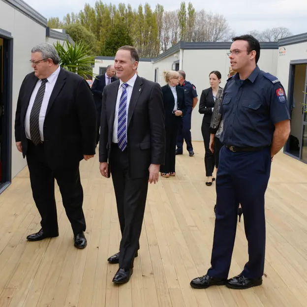 John Keys two visits to New Zealand Fire Service — photograph 34 of 87