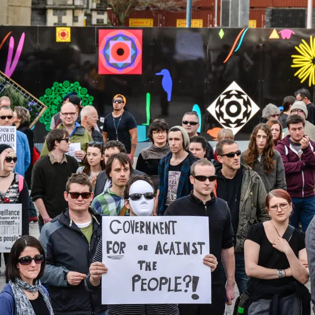 Stop The GCSB Bill Protest — photograph 14 of 48