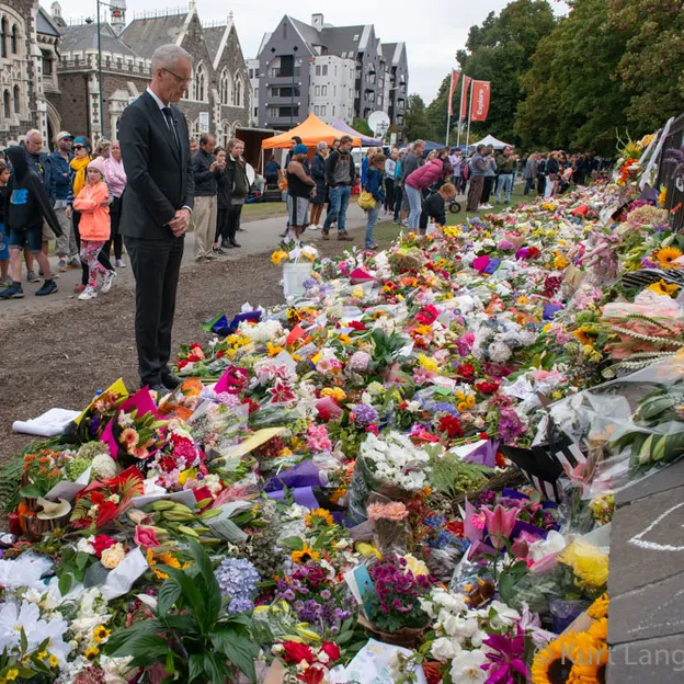 Day 3 - Memorial Flower Wall For The First Time — photograph 24 of 28