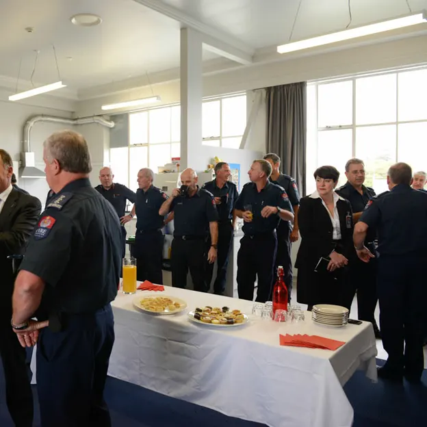 John Keys two visits to New Zealand Fire Service — photograph 16 of 87