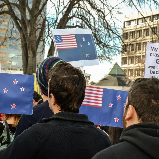 Stop The GCSB Bill Protest — photograph 23 of 48