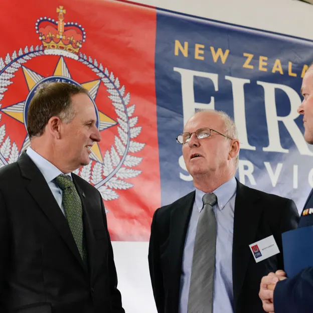 John Keys two visits to New Zealand Fire Service — photograph 76 of 87