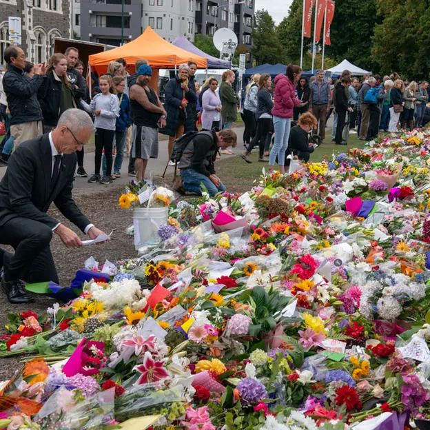 Day 3 - Memorial Flower Wall For The First Time — photograph 25 of 28