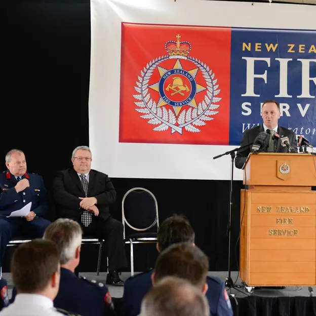 John Keys two visits to New Zealand Fire Service — photograph 63 of 87